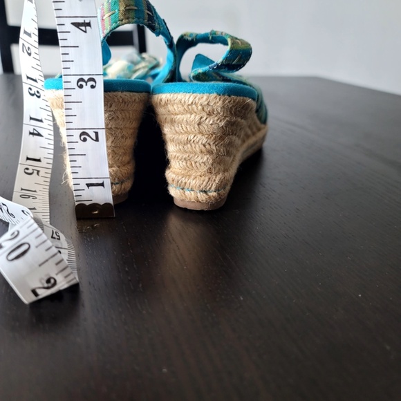 naturalizer wedge heels blue - Picture 3 of 6